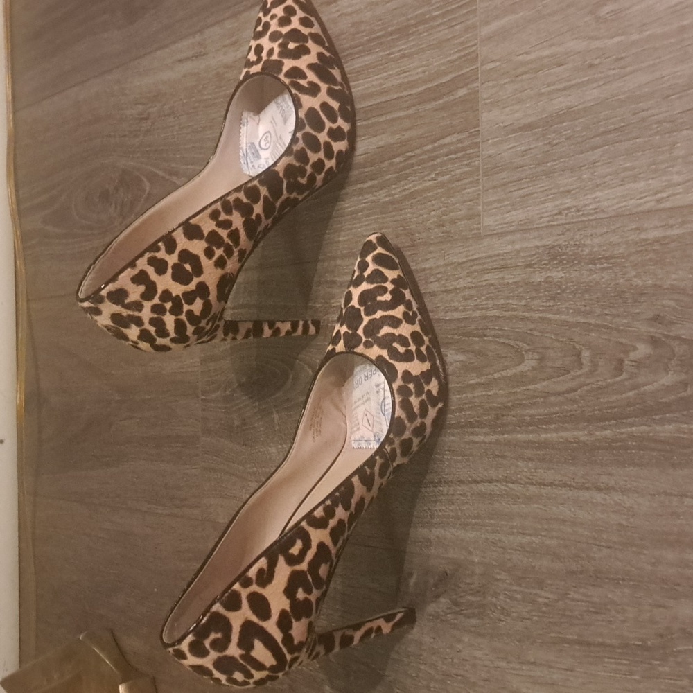 Nine West Leopard Print Heels